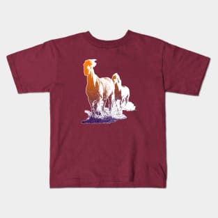 Horses Kids T-Shirt